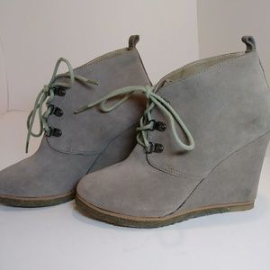 Steve Madden wedge booties